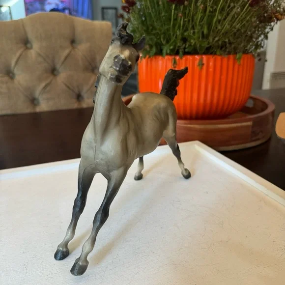 Vintage 1980s Breyer Smoky the Cow Plastic Horse - Picture 2 of 10